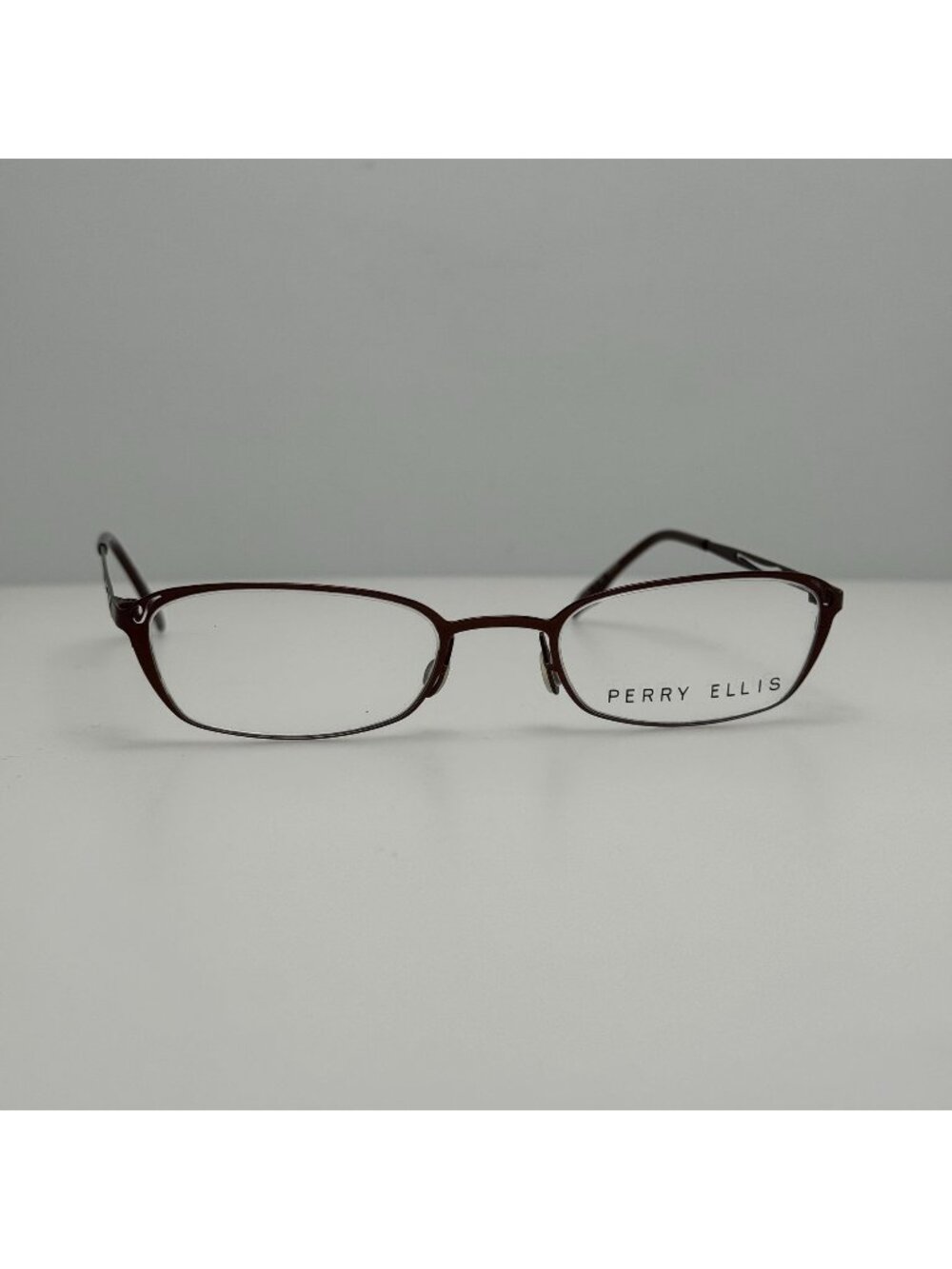Perry Ellis PE-213 1 Brown Eyeglasses Eye Glasses Frames 49-20-140